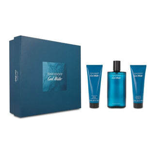 Davidoff Cool Water Set For Men Eau De Toilette 125ml + Shower Gel 75ml + After Shave 75ml