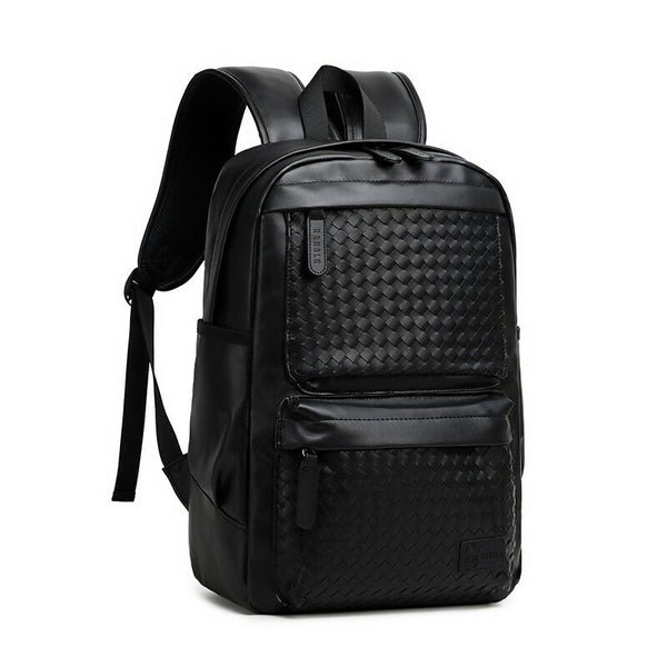 Rahala Casual Leather Backpack With USB GLD116