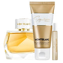 Mont Blanc Signature Absolu Set For Women Eau De Parfum 100ml + Mini Travel 7.5ml + Body Lotion 100ml