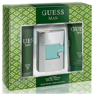 Guess Man Set For Men Eau De Toilette 75ml + Deodorant Body Spray 226ml +Shower Gel 200ml