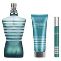 Jean Paul Gaultier Le Male Set For Men Eau De Toilette 125ml + Travel Size 10ml+ Shower Gel 75ml