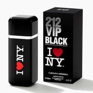 Carolina Herrera 212 Vip Black I Love NY Eau De Parfum For Men 100ml