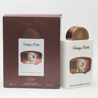 Lattafa Vintage Radio Eau De Parfum For Unisex 100ml