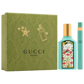 Gucci Flora Gorgeous Jasmine Set For Women Eau De Parfum 50ml + Mini Travel 10ml