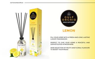 Gulf Orchid Lemon Reed Diffuser 110ml