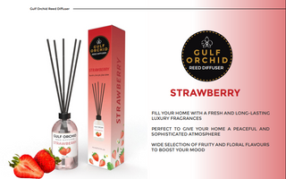 Gulf Orchid Strawberry Reed Diffuser 110ml