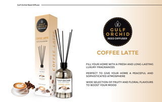 Gulf Orchid Coffee Latte Reed Diffuser 110ml