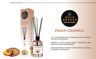 Gulf Orchid Peach Crumble Reed Diffuser 110ml