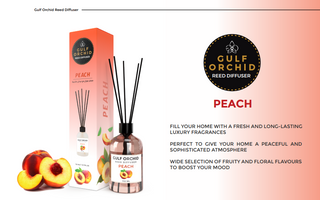 Gulf Orchid Peach Reed Diffuser 110ml