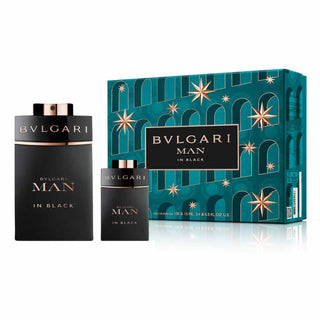 Bvlgari Man In Black Set For Men Eau De Parfum 100ml + Mini Travel 15ml