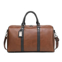 Rahala Duffle Bag For Travel Leather Water Resistant For Men and Women 8255