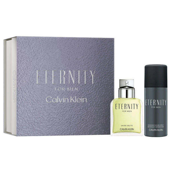 Calvin Klein Eternity Set For Men Eau De Toilette 100ml + Deodorant Spray 150ml