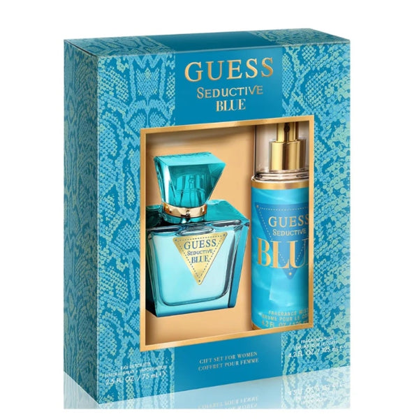 Guess Seductive Blue Set For Women Eau De Toilette 75ml + Mist 125ml