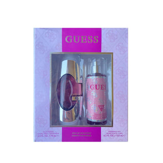 Guess Pink Set For Women Eau De Parfum 75ml + Body Mist 125ml