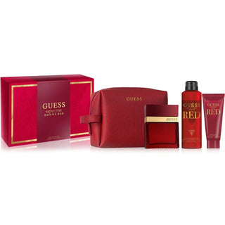 Guess Seductive Homme Red Set For Men 4 Pieces