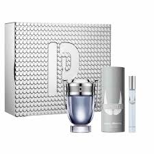 Paco Rabanne Invictus Set For Men Eau De Toilette 100ml + Mini Travel 10ml + Deodorant 150ml