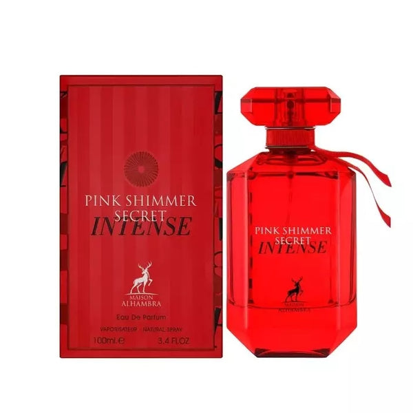 Maison Alhambra Pink Shimmer Secret Intense Eau De Parfum For Women 100ml