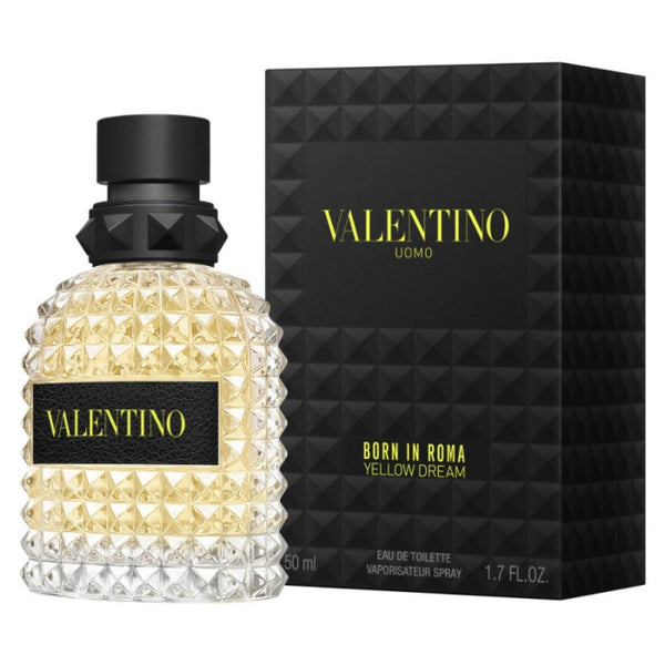 Valentino Uomo Born In Roma Yellow Dream Eau De Toilette For Men 50ml