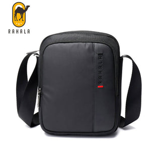 يشتري black Rahala Men s Waterproof Crossbody Shoulder Bag K00070 8in