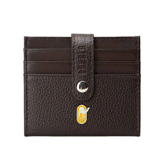 Buy brown Men s 4-sided Bifold Leather Cardholder Rahala RA107